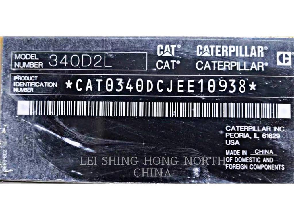 CAT 340D2L Rupsgraafmachines