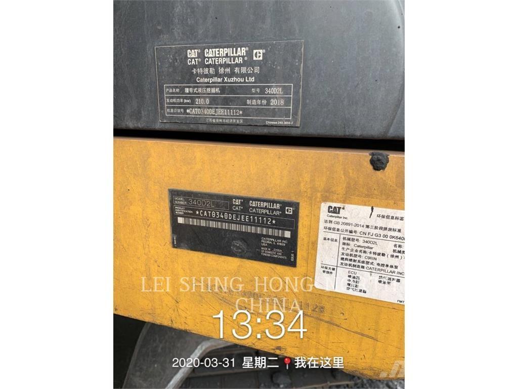 CAT 340D2L Rupsgraafmachines