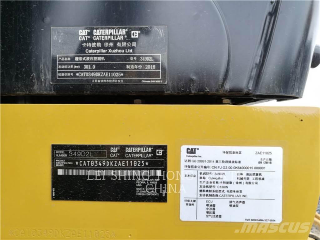 CAT 349 D2 L Rupsgraafmachines