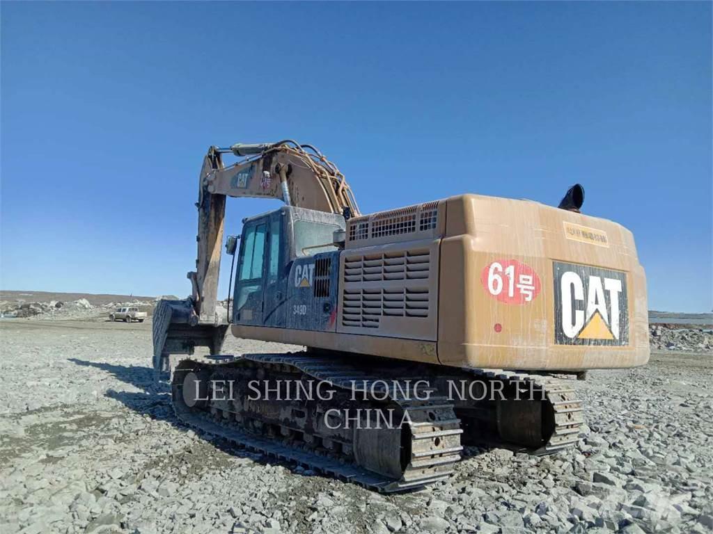CAT 349D2 Rupsgraafmachines