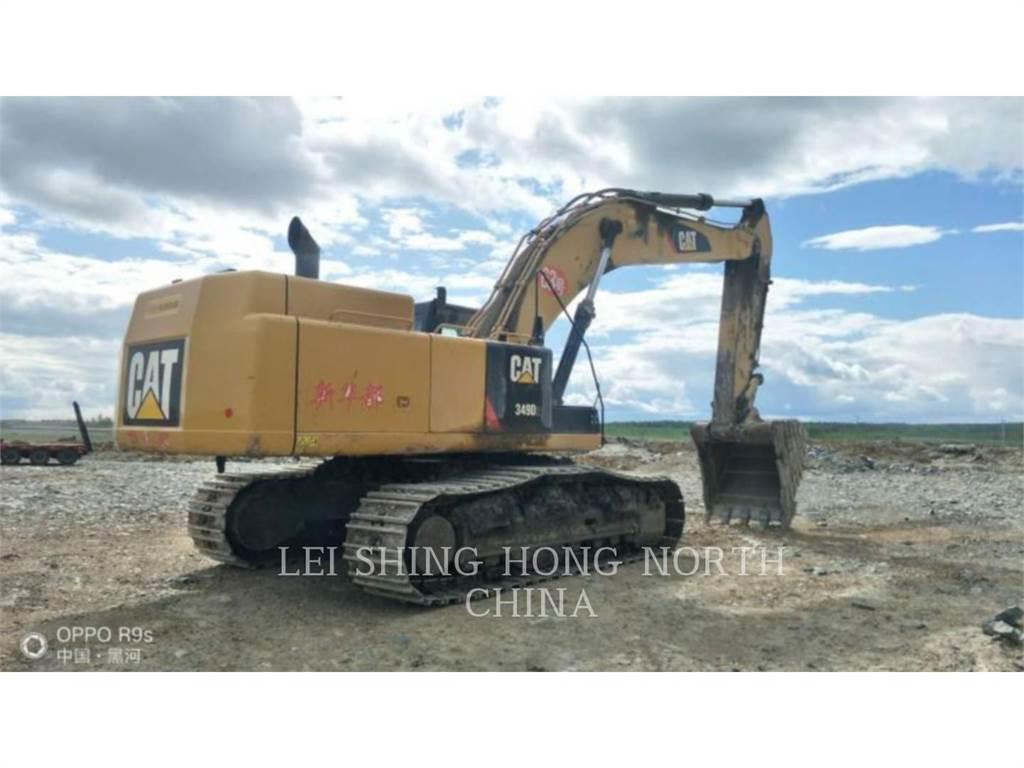 CAT 349D2 Rupsgraafmachines