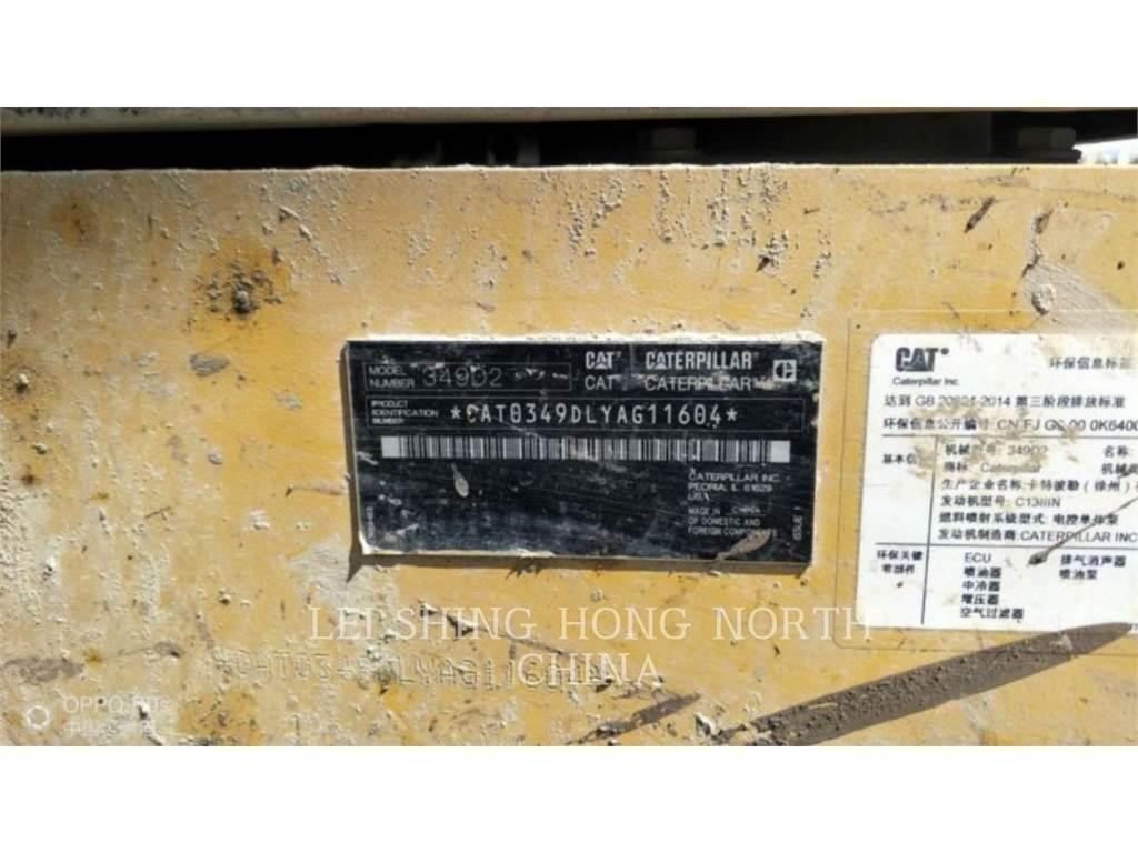 CAT 349D2 Rupsgraafmachines