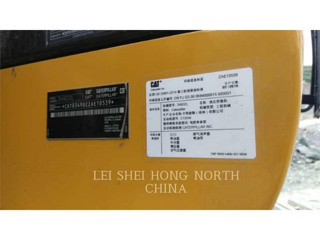 CAT 349D2L Rupsgraafmachines