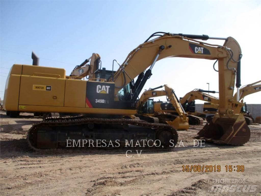 CAT 349D2L Rupsgraafmachines