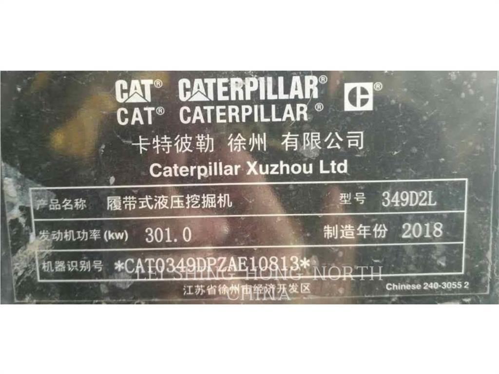 CAT 349D2L Rupsgraafmachines