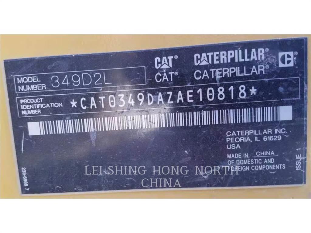 CAT 349D2L Rupsgraafmachines