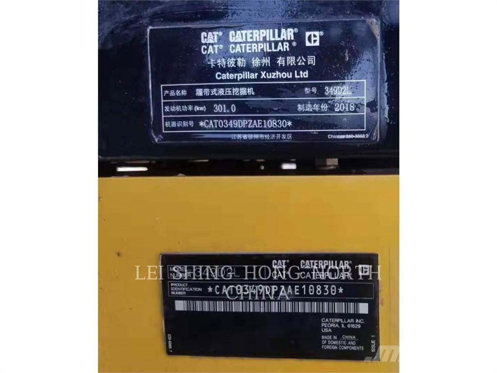 CAT 349D2L Rupsgraafmachines
