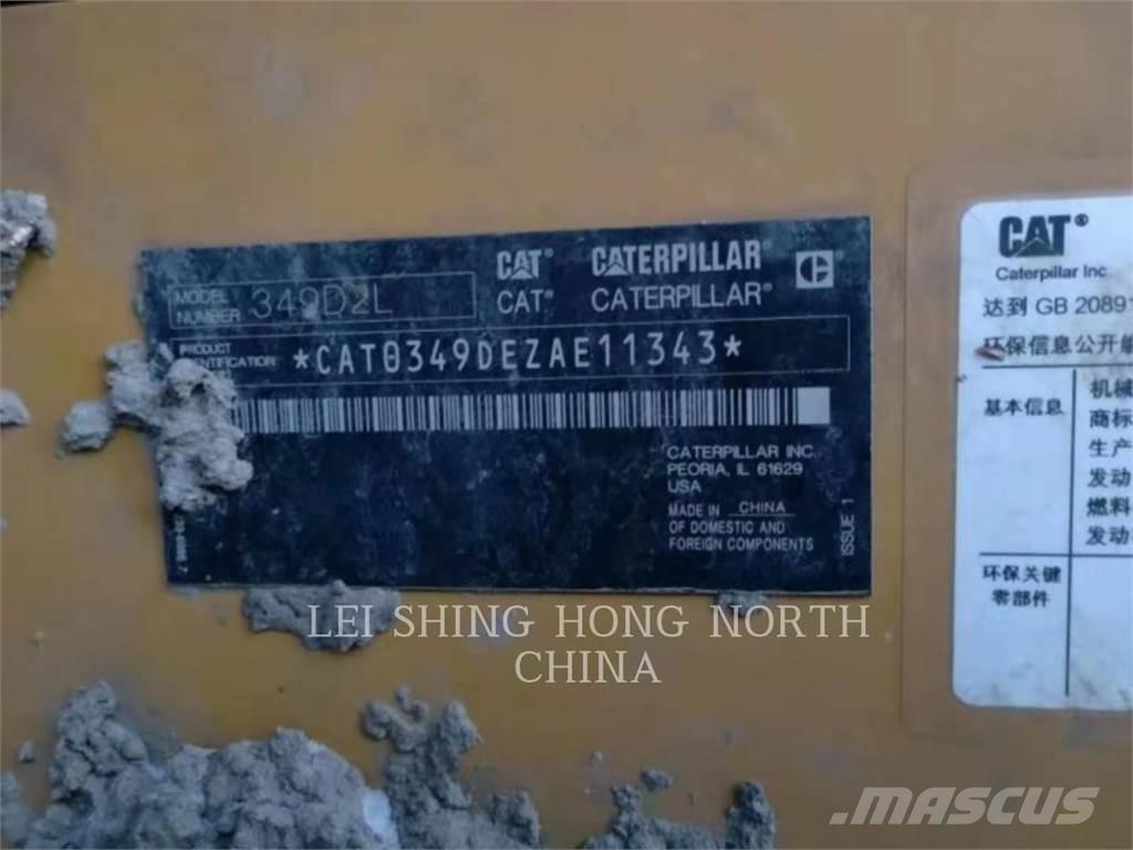 CAT 349D2L Rupsgraafmachines