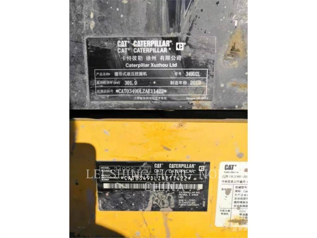 CAT 349D2L Rupsgraafmachines