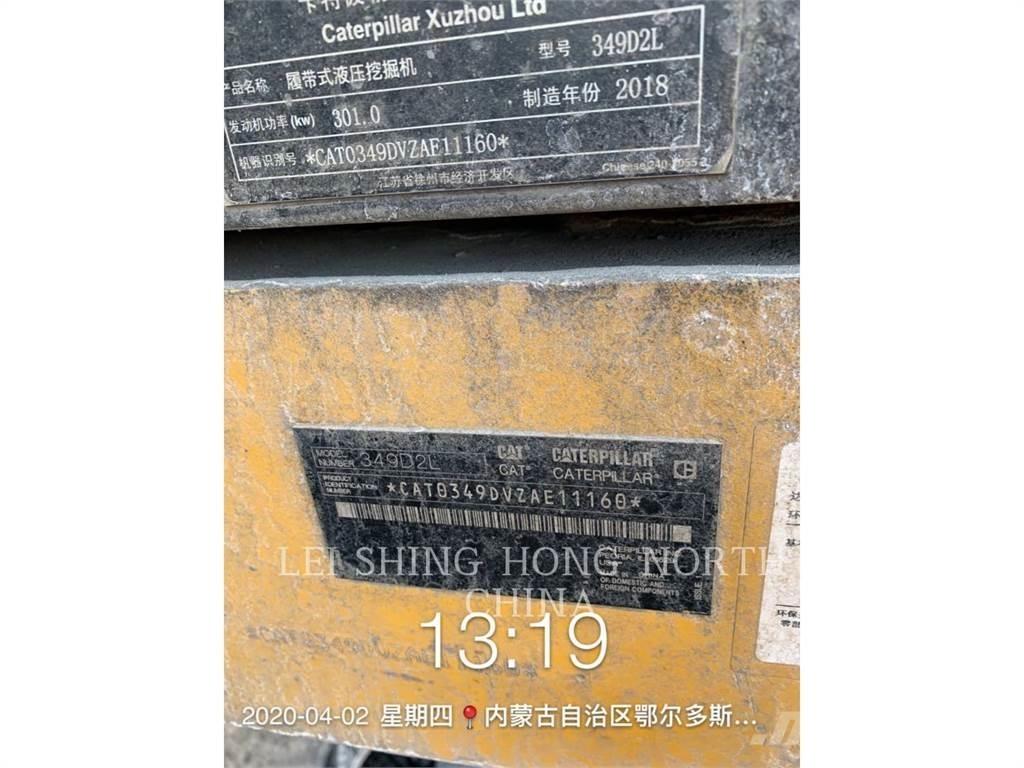 CAT 349D2L Rupsgraafmachines