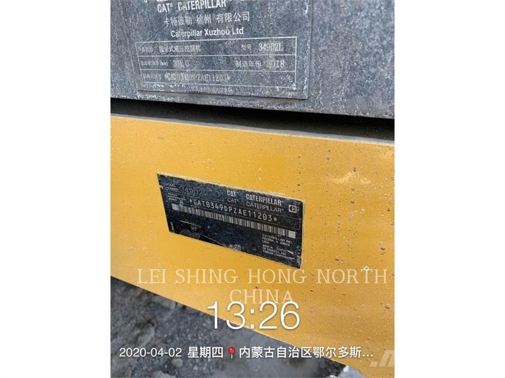 CAT 349D2L Rupsgraafmachines
