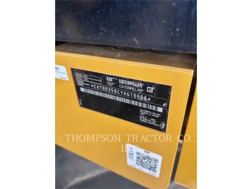 CAT 350 Rupsgraafmachines