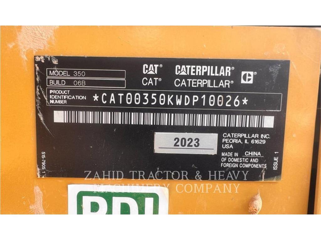 CAT 350-06 Rupsgraafmachines