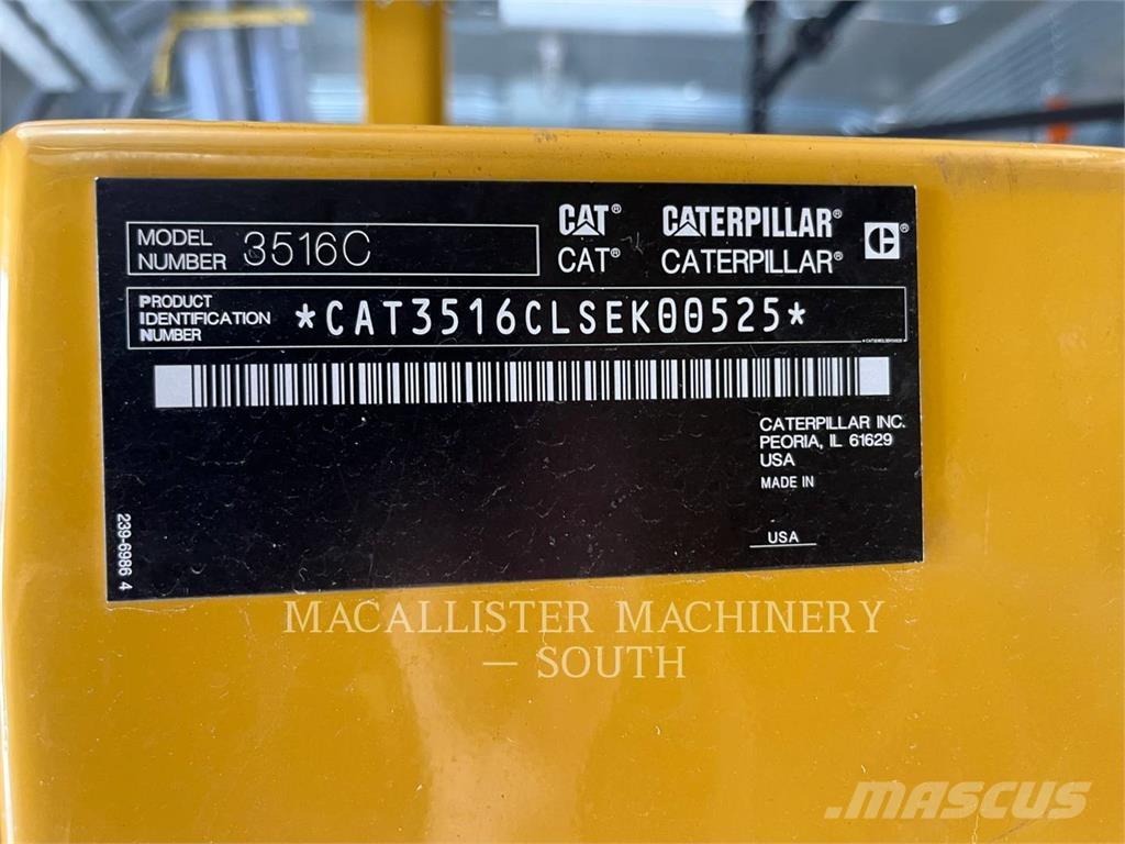 CAT 3516C-HD Diesel generatoren