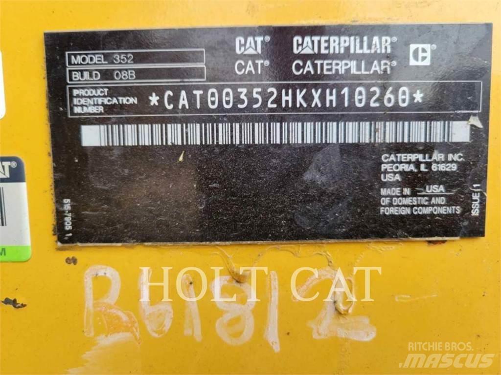 CAT 352 12 TC Rupsgraafmachines