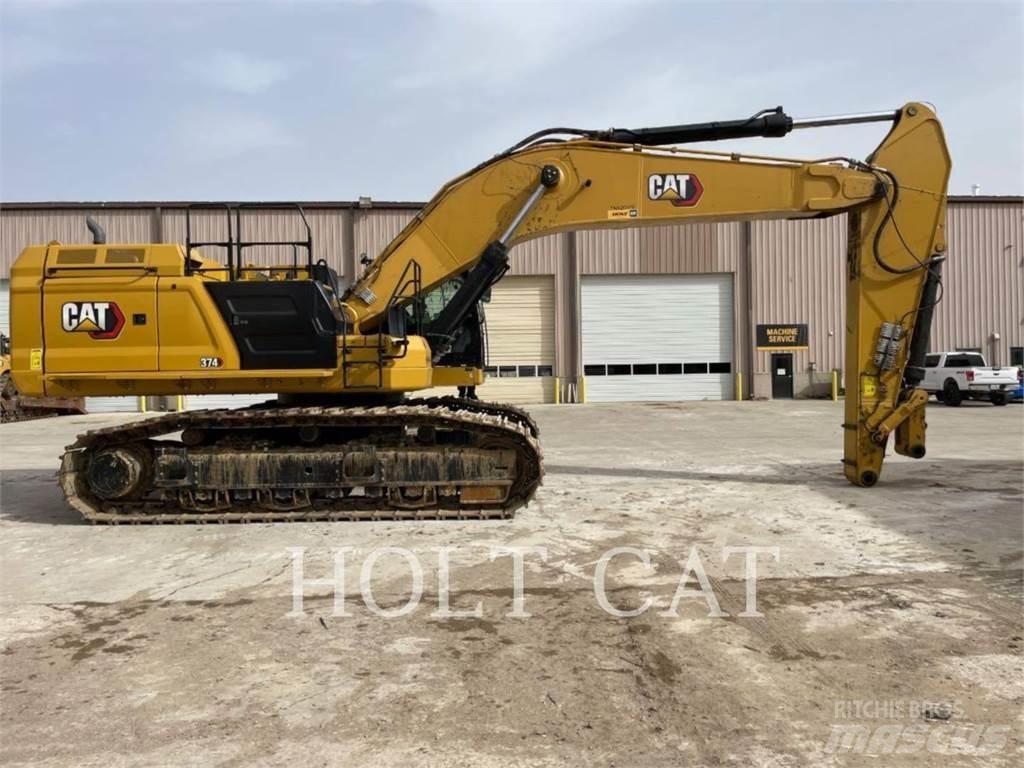 CAT 374 Rupsgraafmachines