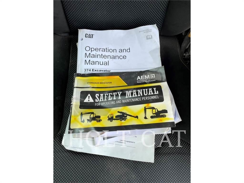 CAT 374-07 Rupsgraafmachines