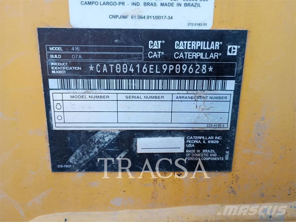 CAT 416 Graaf-laadcombinaties