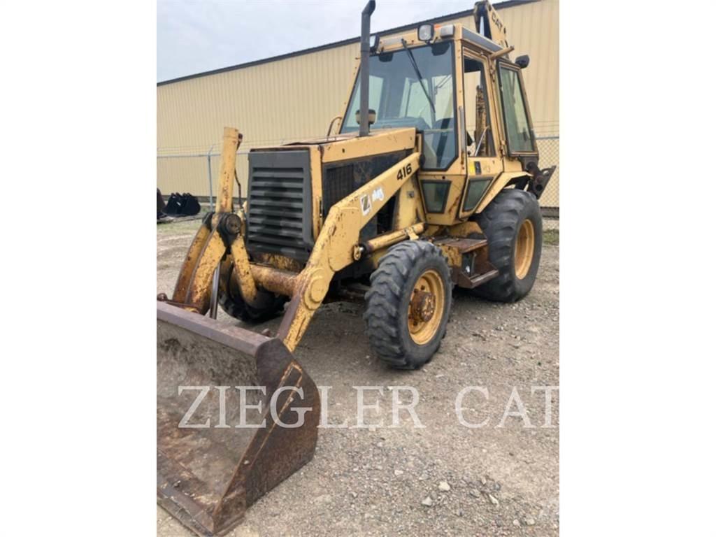 CAT 416 Graaf-laadcombinaties