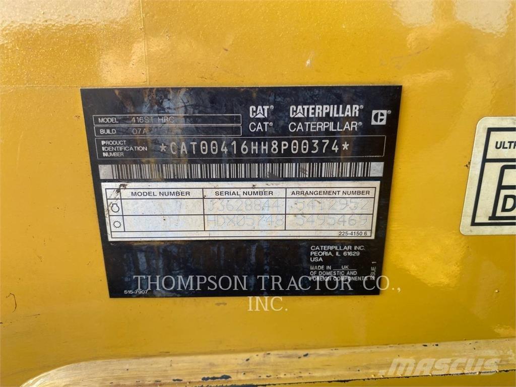 CAT 416 Graaf-laadcombinaties