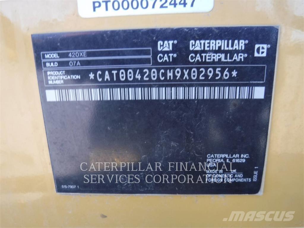 CAT 420-07XE Graaf-laadcombinaties