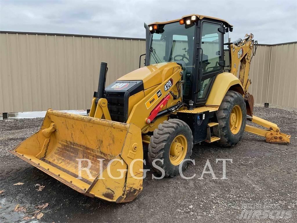 CAT 420 4AEM Graaf-laadcombinaties