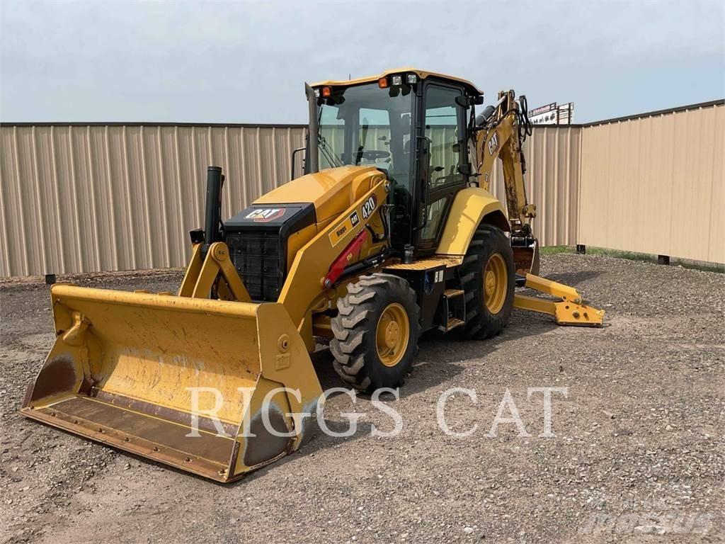 CAT 420 4AEM Graaf-laadcombinaties