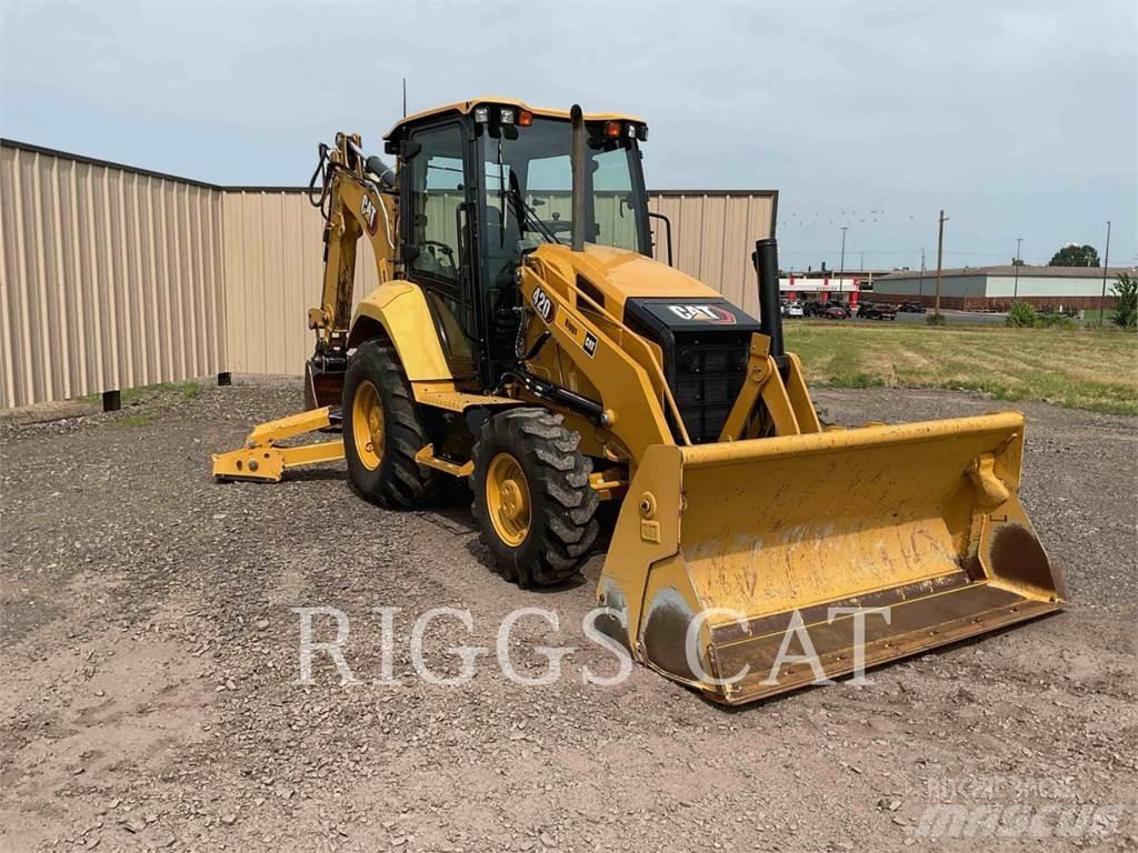 CAT 420 4AEM Graaf-laadcombinaties