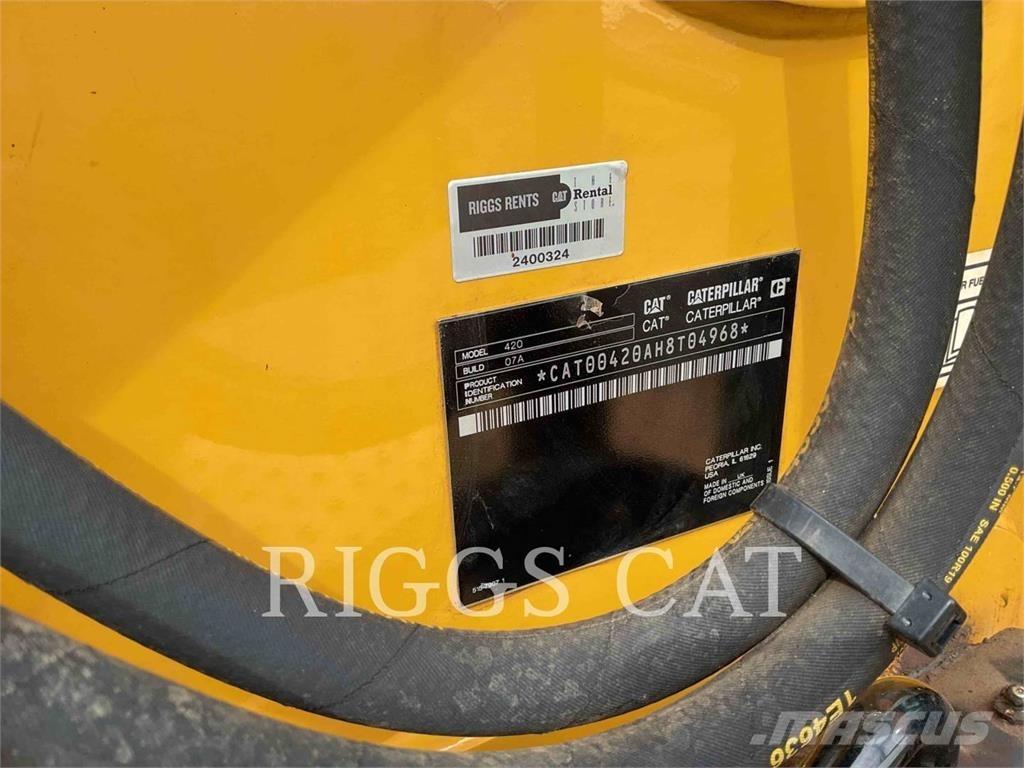 CAT 420 4AEM Graaf-laadcombinaties