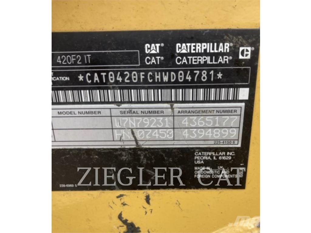 CAT 420F2 Graaf-laadcombinaties