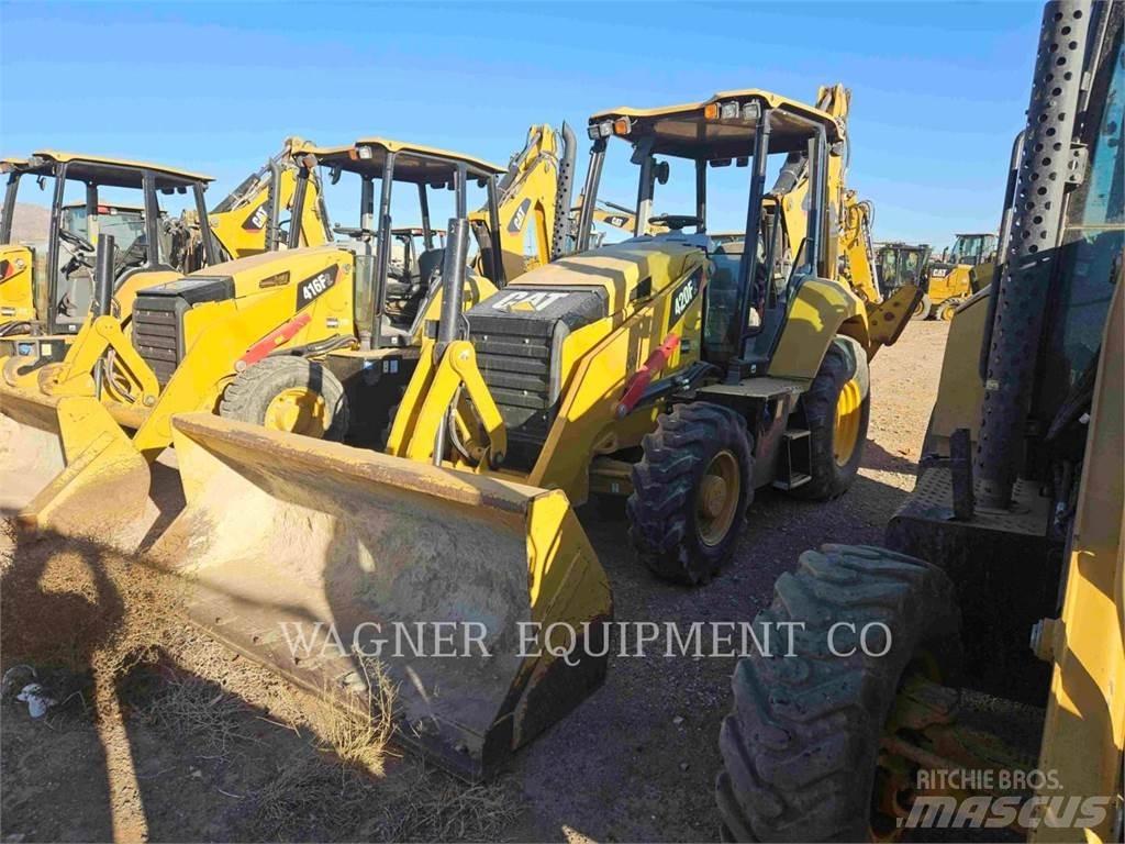 CAT 420F2 4WDS Graaf-laadcombinaties