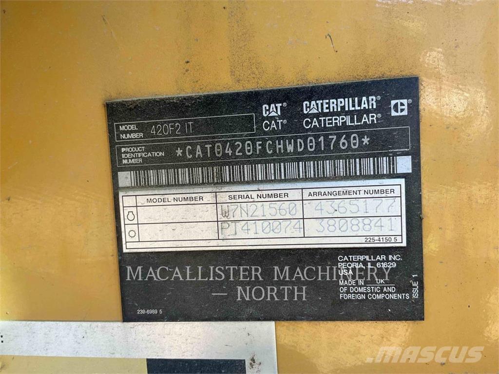 CAT 420F2IT APRQ Graaf-laadcombinaties