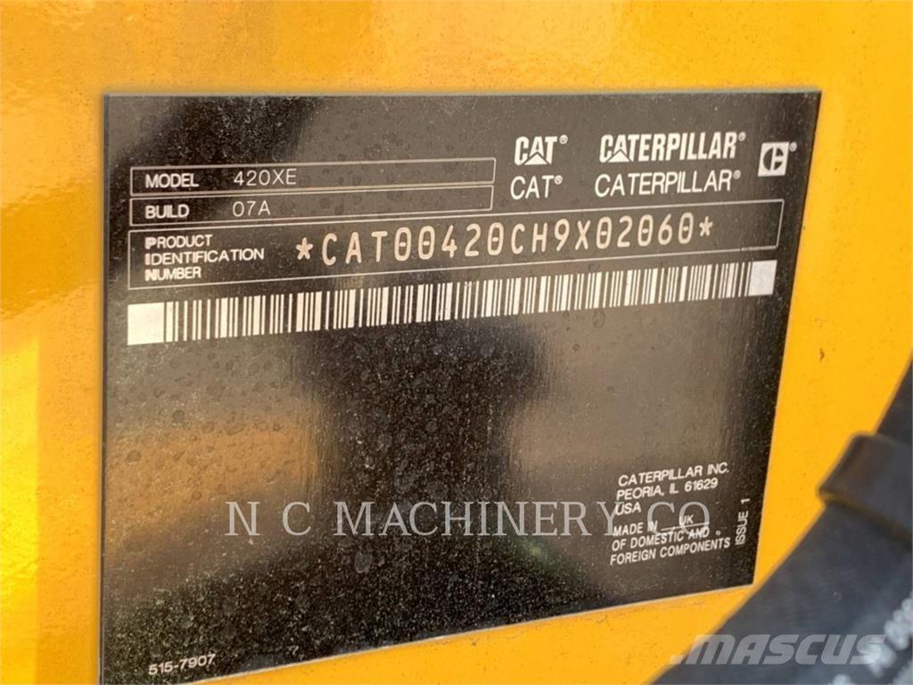 CAT 420XE Graaf-laadcombinaties