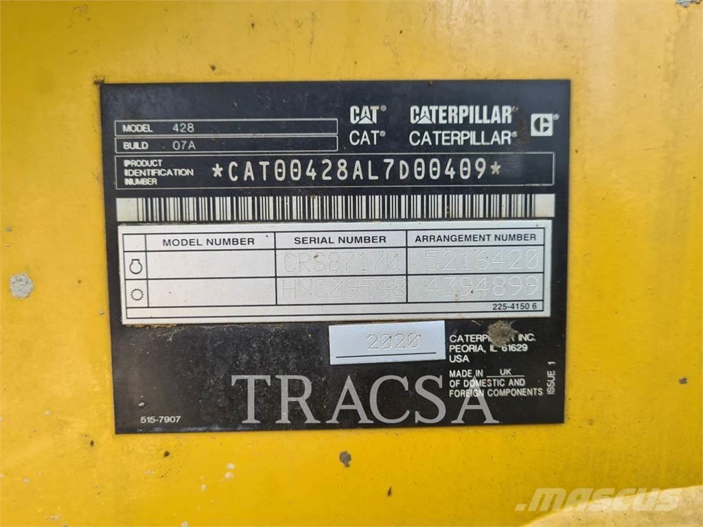 CAT 428 Graaf-laadcombinaties