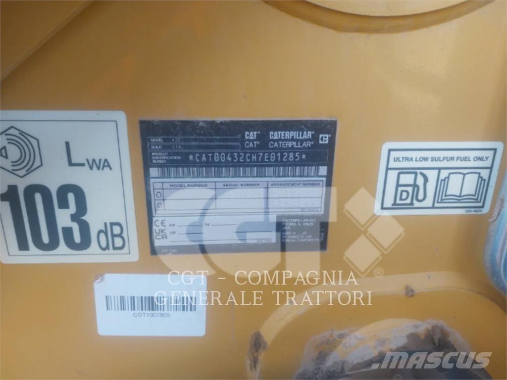 CAT 432 Graaf-laadcombinaties