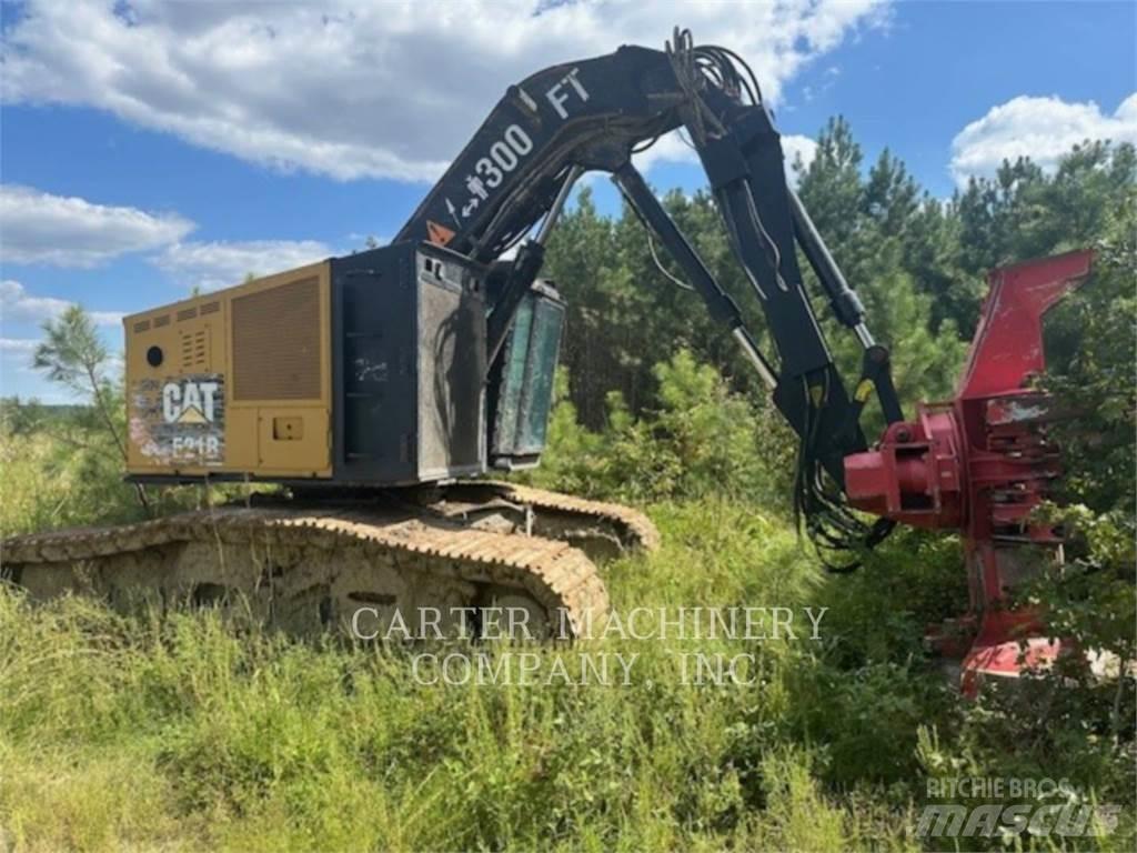 CAT 521B Feller bunchers