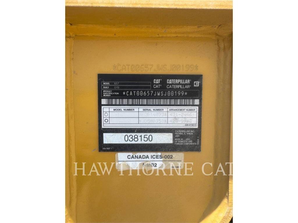 CAT 657 Frezen