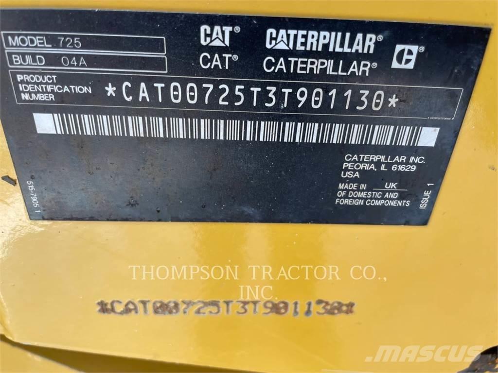 CAT 725 Knik dumptrucks