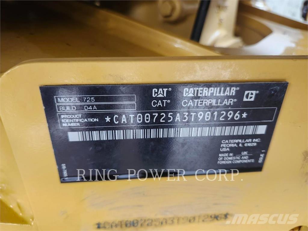 CAT 725TG Knik dumptrucks