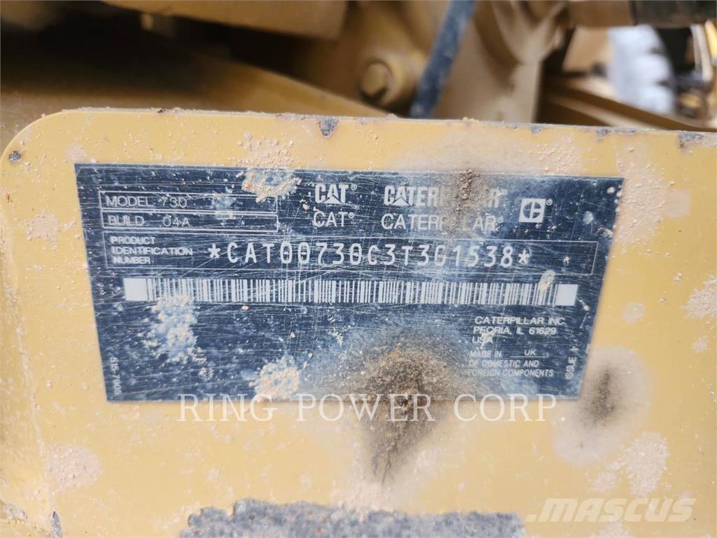 CAT 730TG Knik dumptrucks