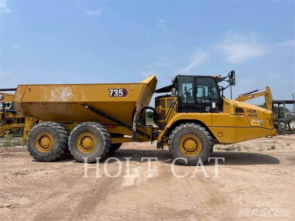 CAT 735 Knik dumptrucks