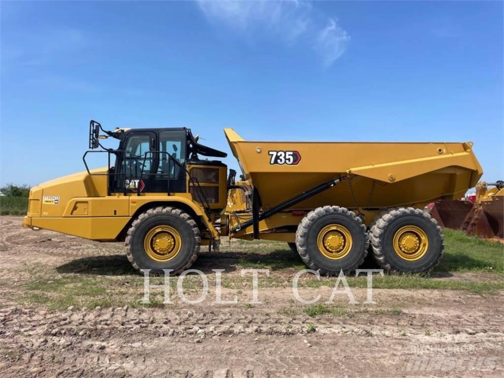 CAT 735 Knik dumptrucks