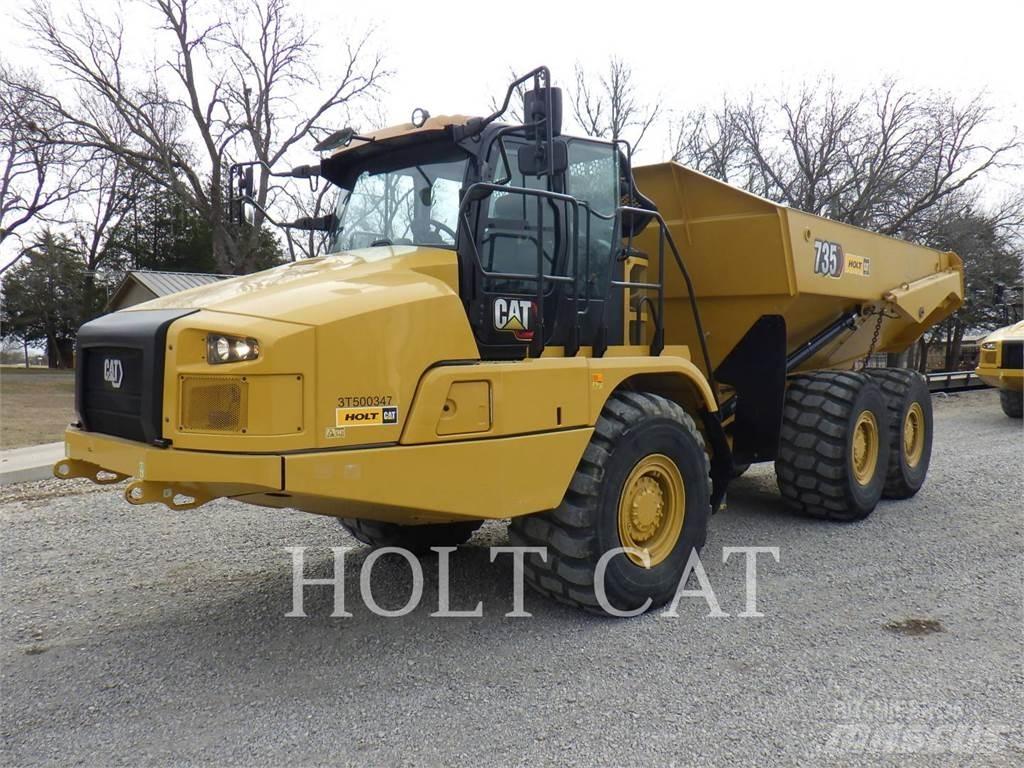 CAT 735 Knik dumptrucks