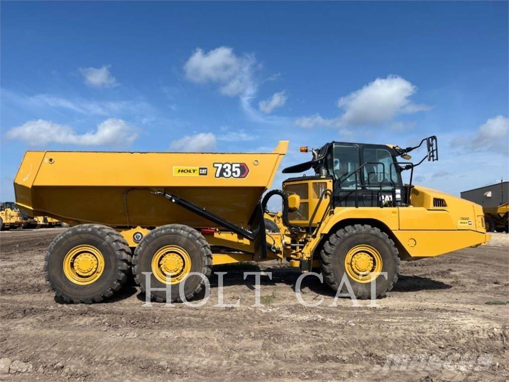 CAT 735 Knik dumptrucks