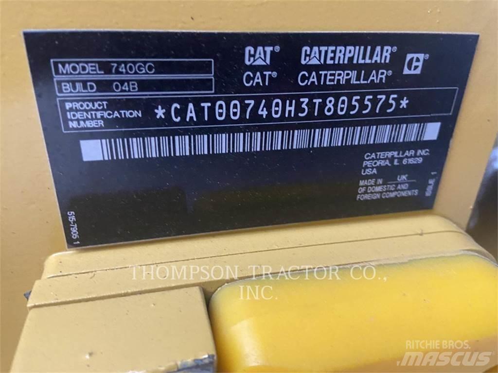 CAT 740 GC Knik dumptrucks