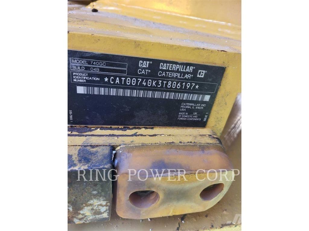 CAT 740GCTG Knik dumptrucks
