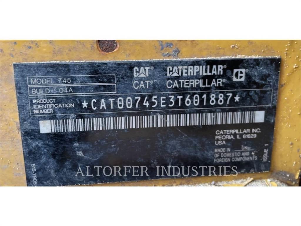 CAT 745 Knik dumptrucks