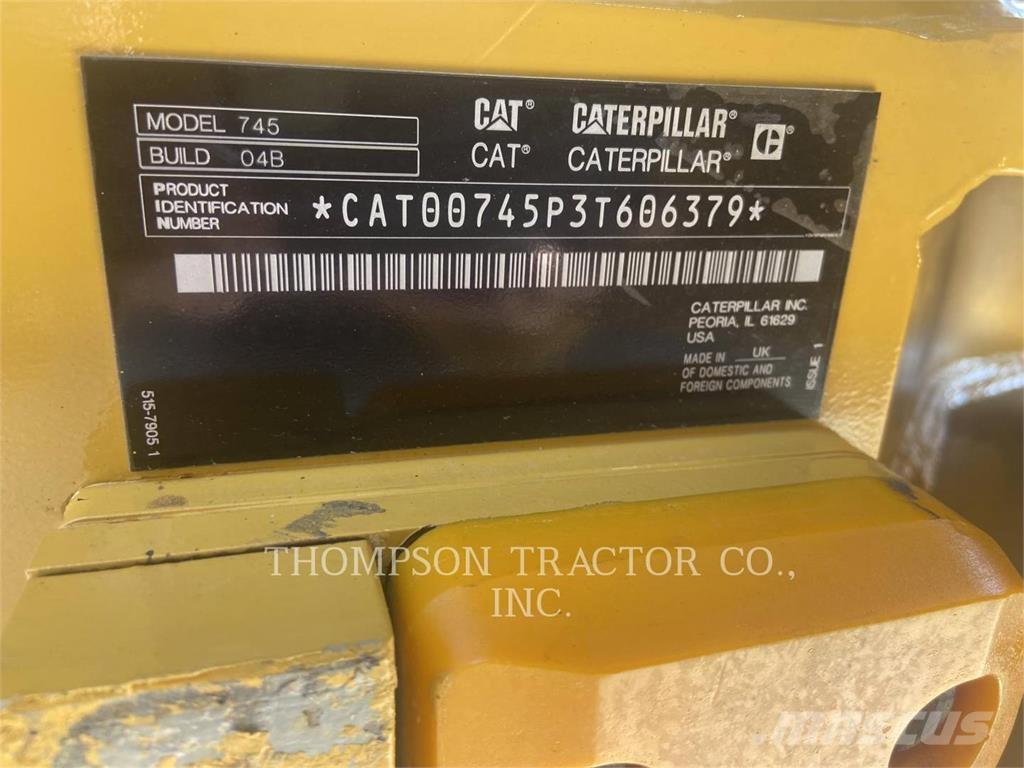 CAT 745 Knik dumptrucks