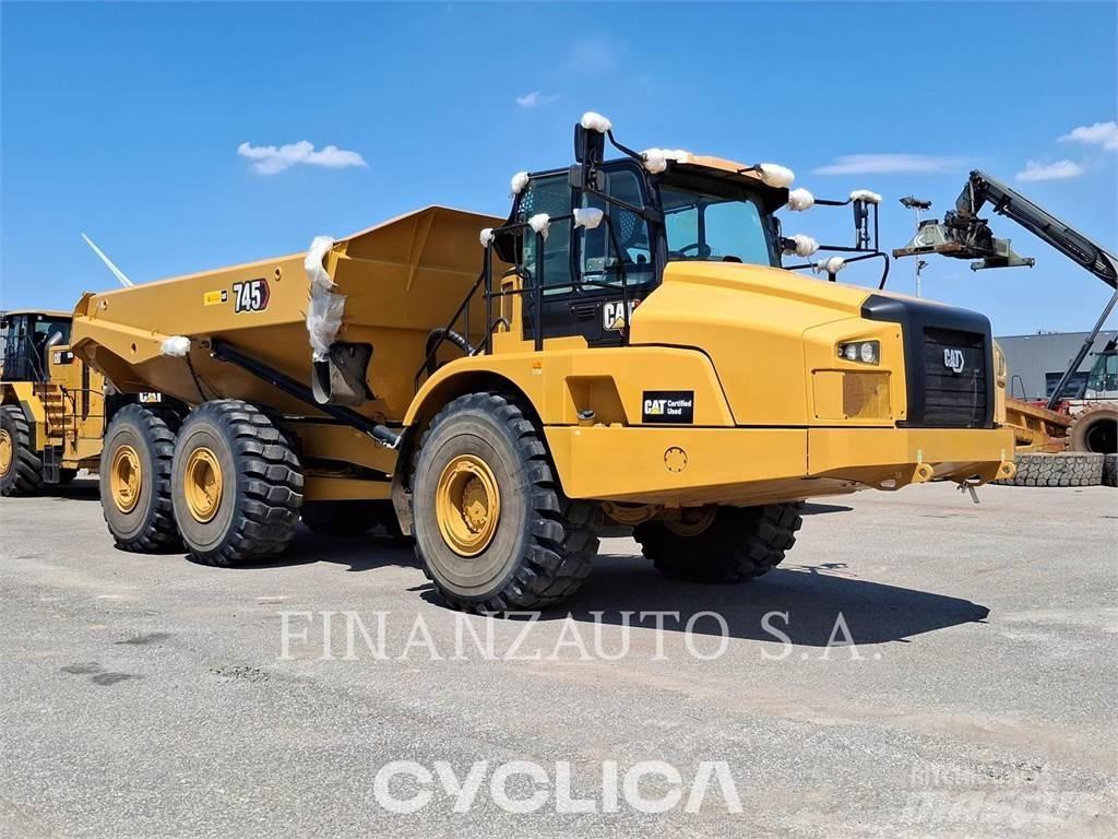 CAT 745 Knik dumptrucks