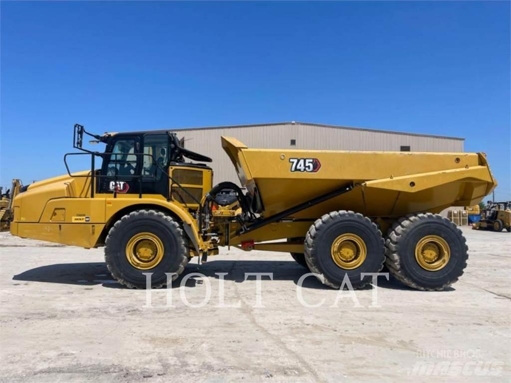 CAT 745 Knik dumptrucks